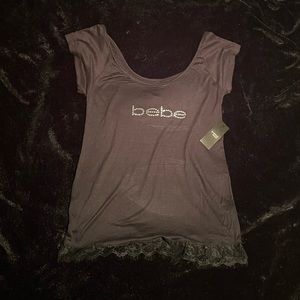 Vintage dead stock Bebe tee size small